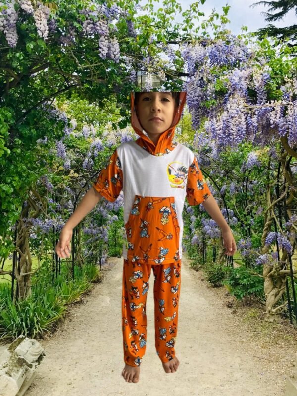 Conjunto de pijama Dragon Ball Z Goku personalizado.