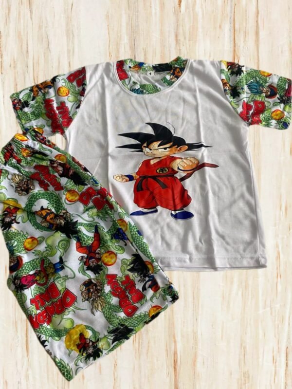 Conjunto de pijama Dragon Ball Z Goku personalizado.