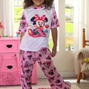 Pijama de Minnie Mouse para niñas.