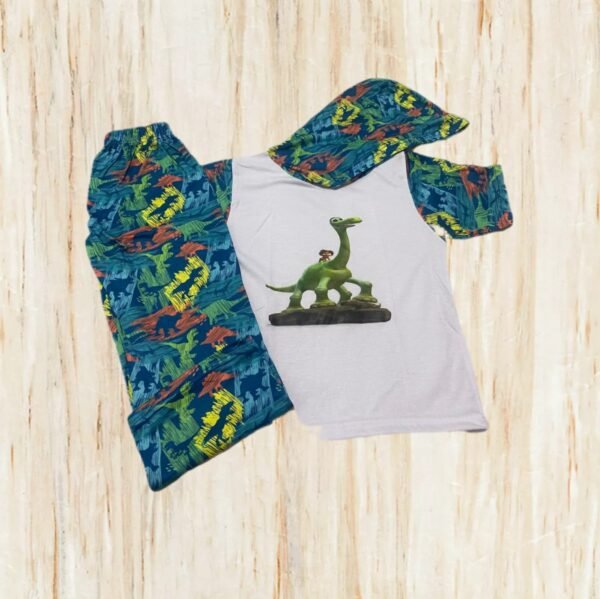 Conjunto de pijama de 2 piezas de Jurassic World para niños